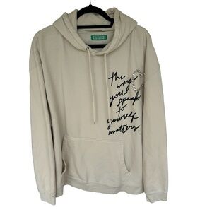 Skullhouse Designs x Kelclight How You Speak To Yourself Matters Hoodie L/XL